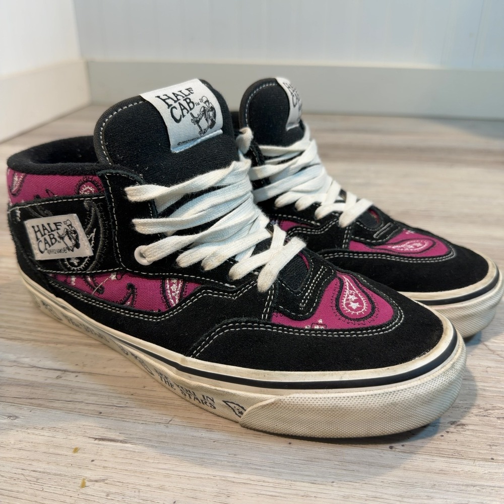 Vans Half Cab 33 DX Cosmic Rodeo Men's Sz 8 Paisley "See You In The Stars"